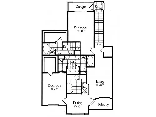Floor plan D