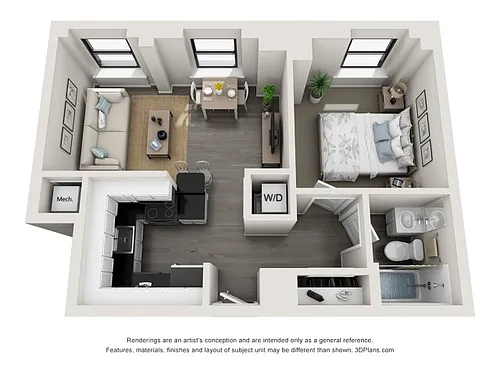 Floor plan The Volstead