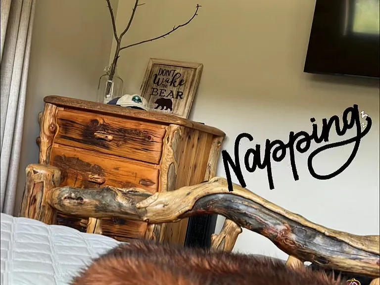 You will definitely want to curl up here and take a nap. It's ok, you are on vacation!