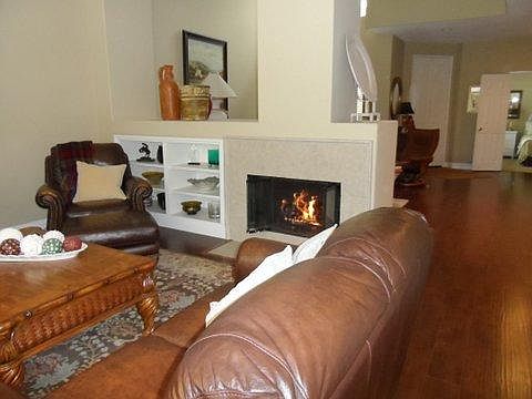 Den, open from kitchen