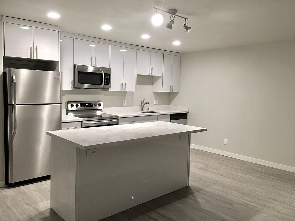Modern Glossy Flat Panel Cabinet & All New Stainless Steel A