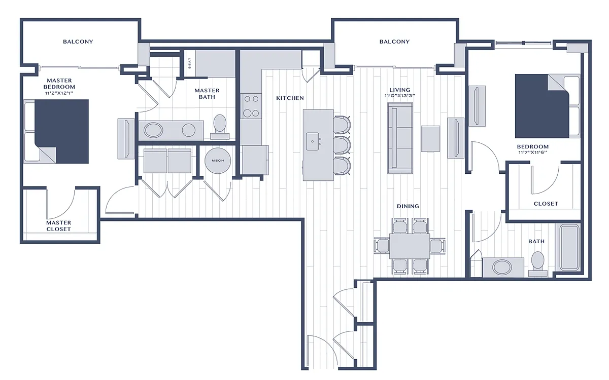 Floor plan Seagrape