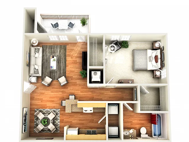 Floor plan AZALEA DELUXE