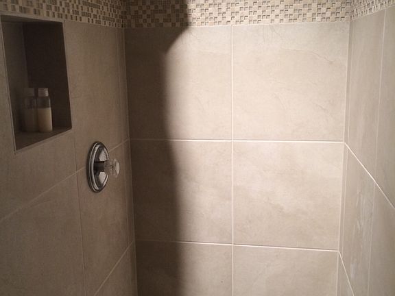 Master shower