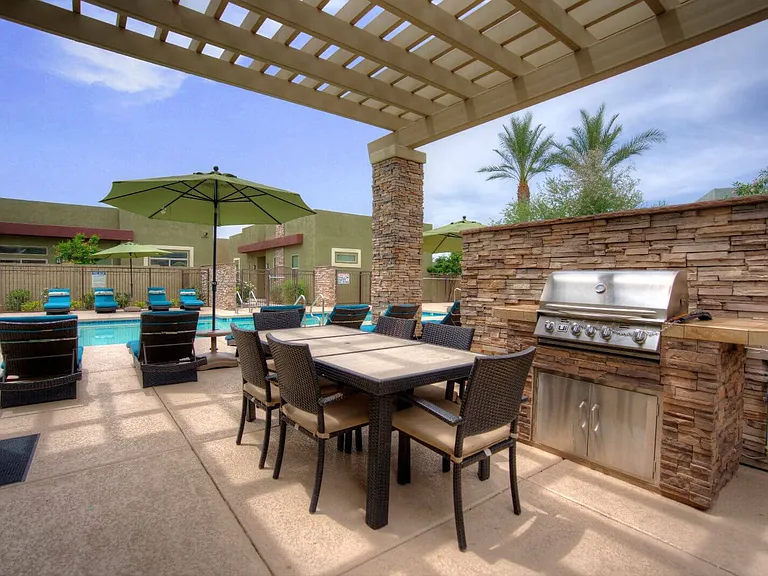 Community Ramada & Propane BBQ Grills