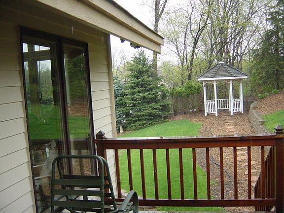 Gazebo, as seen from deck