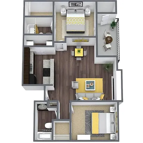 Floor plan B3