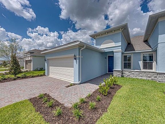 Front Elevation with 2 Car Garage