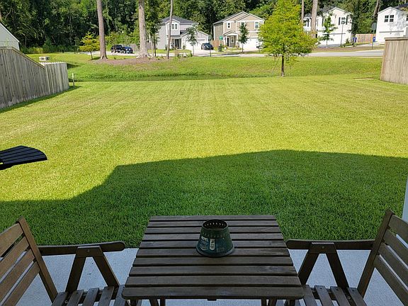 View from back patio