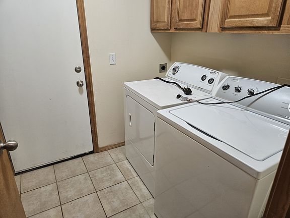 Laundry Room going into the garage