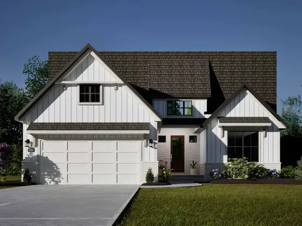 Birchwood - Slab Foundation Plan, Concordia Oaks