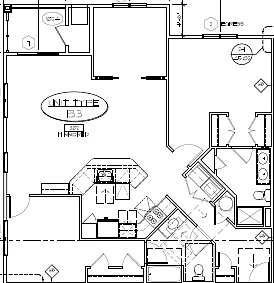 Floor plan Princeton (Den)