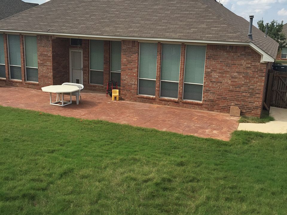 Stained & stamped concrete