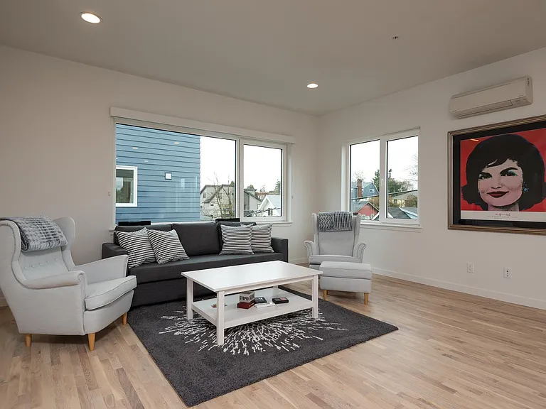 Open Living, Dining, Kitchen on 3rd Floor