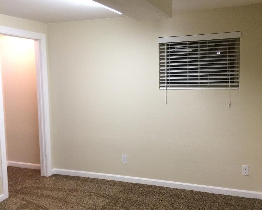 Basement bedroom
