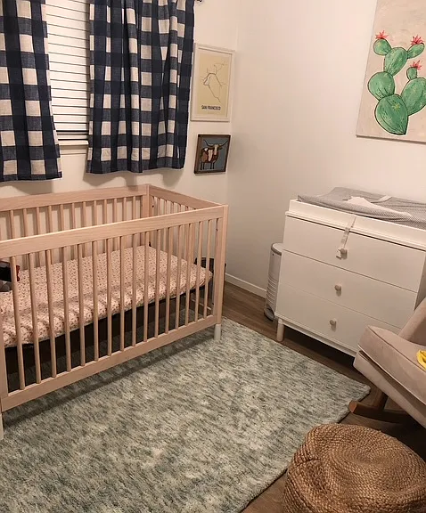 3rd bedroom. Has one windows and large closet.