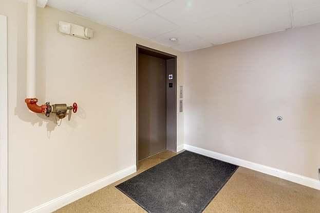 Private Elevator and Stairs access with package storage