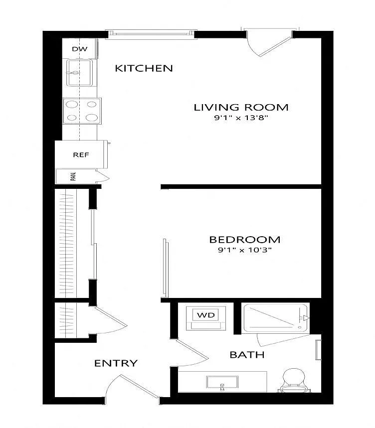 Floor plan A4