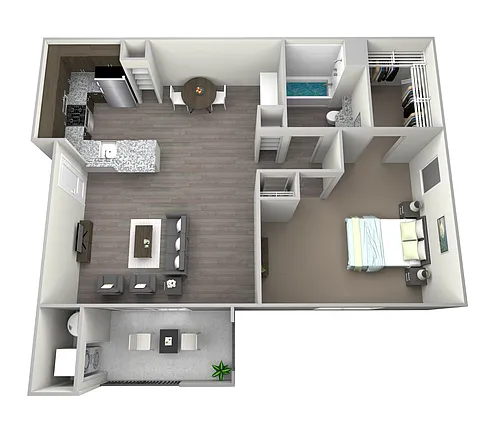 Floor plan A1B