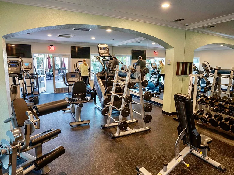 Great Fitness room to help with your new years resolution!