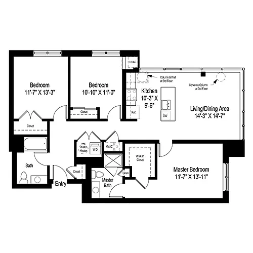 Floor plan C1