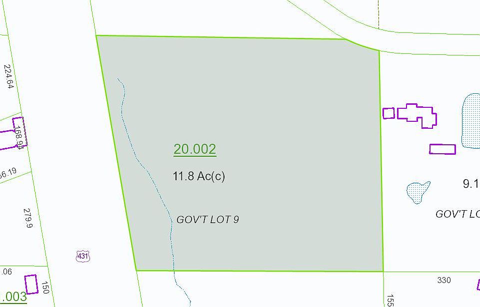 2nd image of U S Hwy 431 - Highway Frontage #11.54 acre