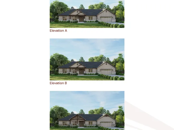 Pin Oak Plan, Country Village Estates