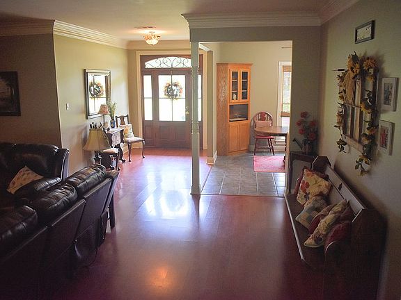 Interior of front door entry