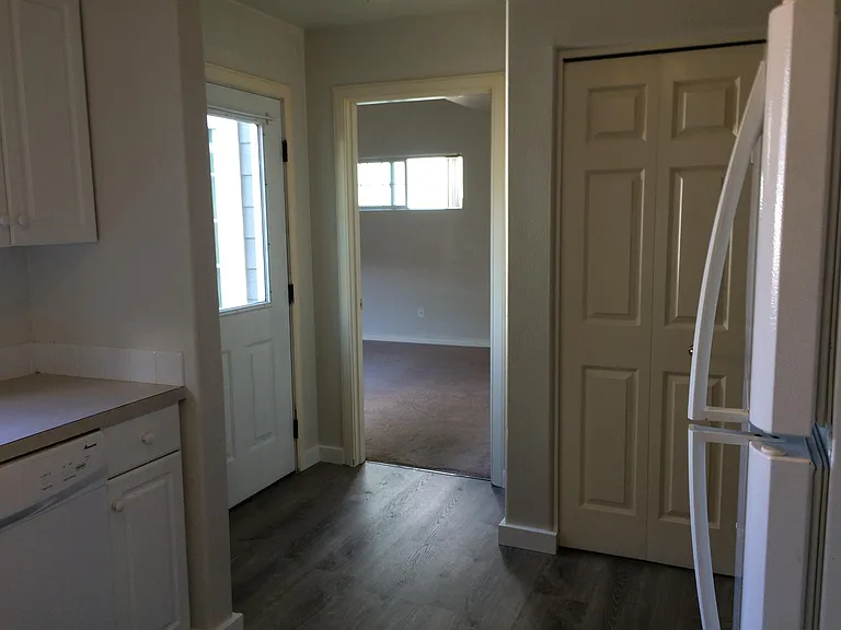 Hallway from the courtyard entrance