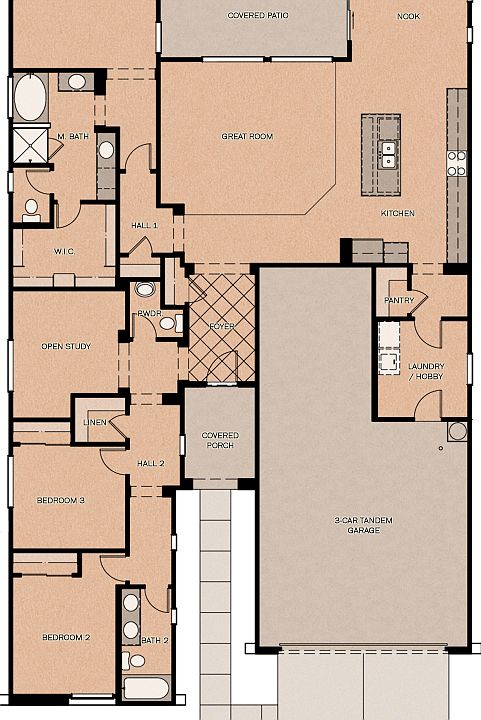Rancho Mirage Floorplan