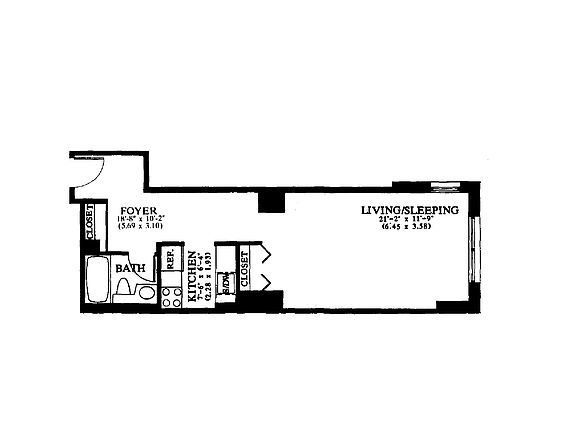 2nd image of 350 W 50th St APT 3N