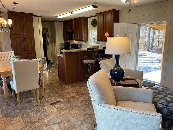 Kitchen from sitting area