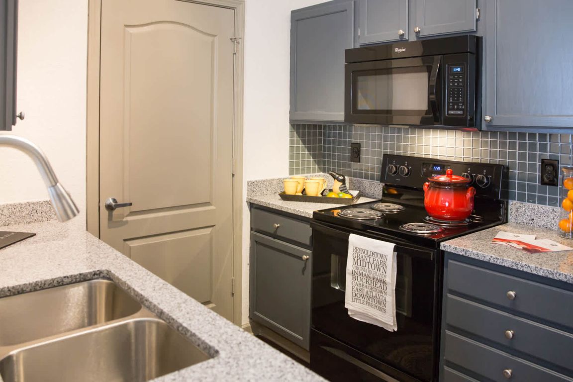 Kitchen with Stainless Steel Appliances