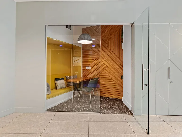 Private conference area and complimentary WiFi