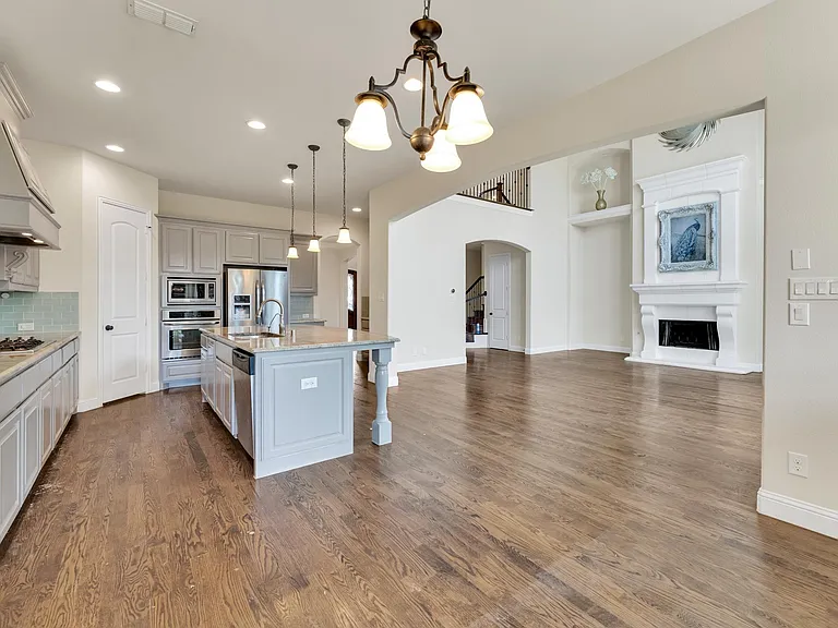 Kitchen with a large size Pantry