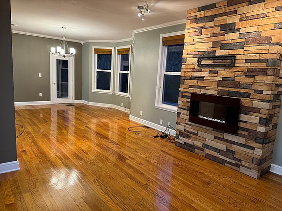 family room and dining room