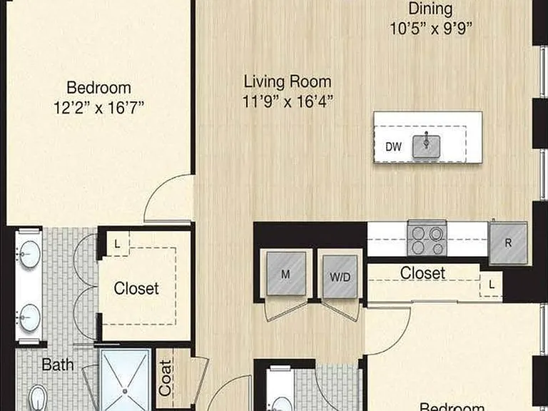 Tier 51.1 - 2 Bed 2 Bath Tier 51.1 - 2 Bed 2 Bath
