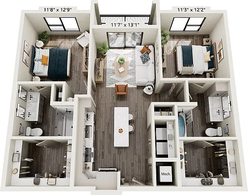 Floor plan B16