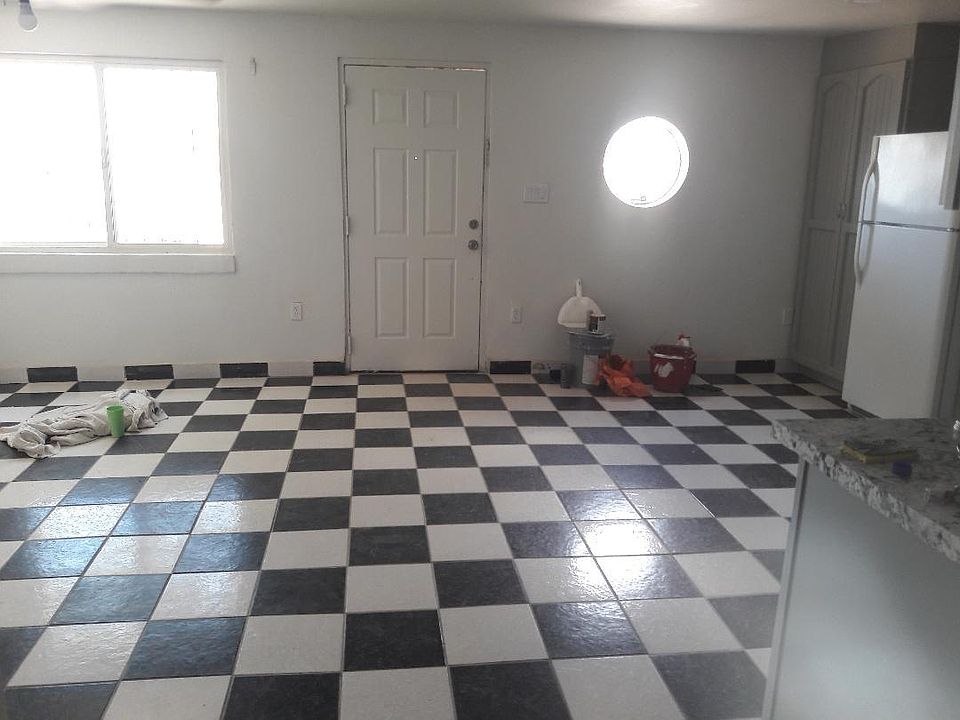 View of the front door