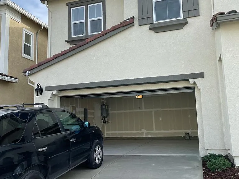 Two car Garage view.
