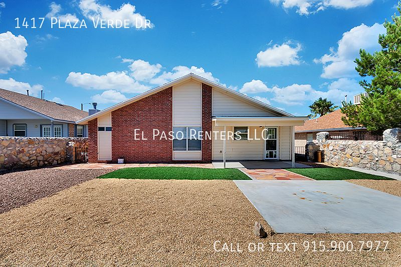 1417 Plaza Verde Dr, El Paso, TX 79912 Zillow