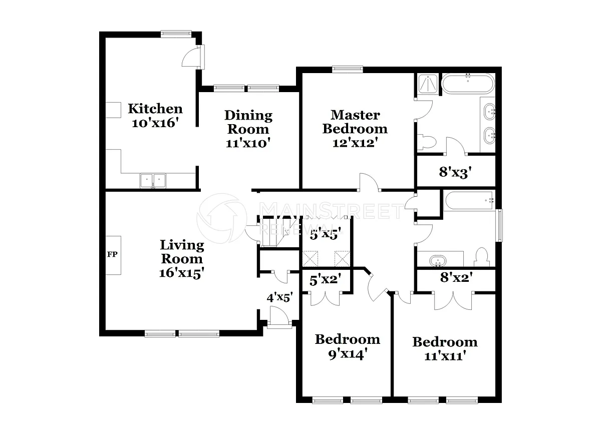 Floor Plan - 164 Saint Ann Cir