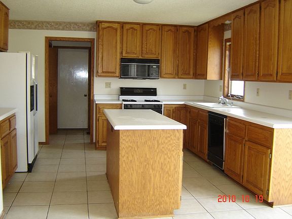 kitchen with island