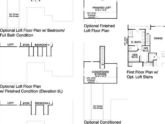 Second Floor Options