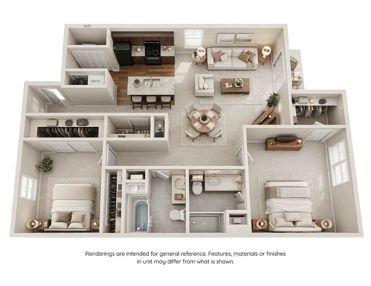 Floor plan B3