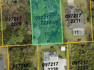 Manthey Avenue Lot #10, North Pt, FL 34291