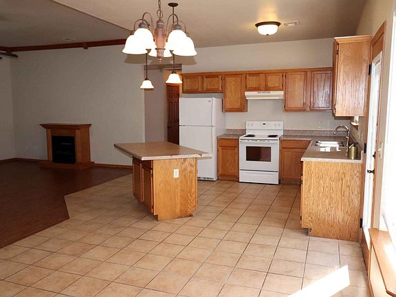 Large kitchen with island