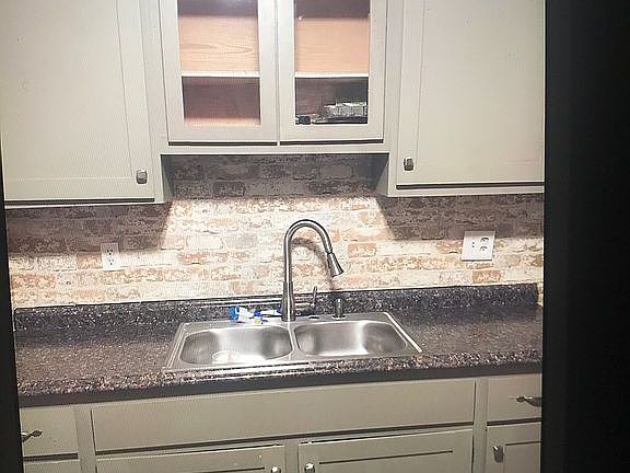 New counters & cabinets 