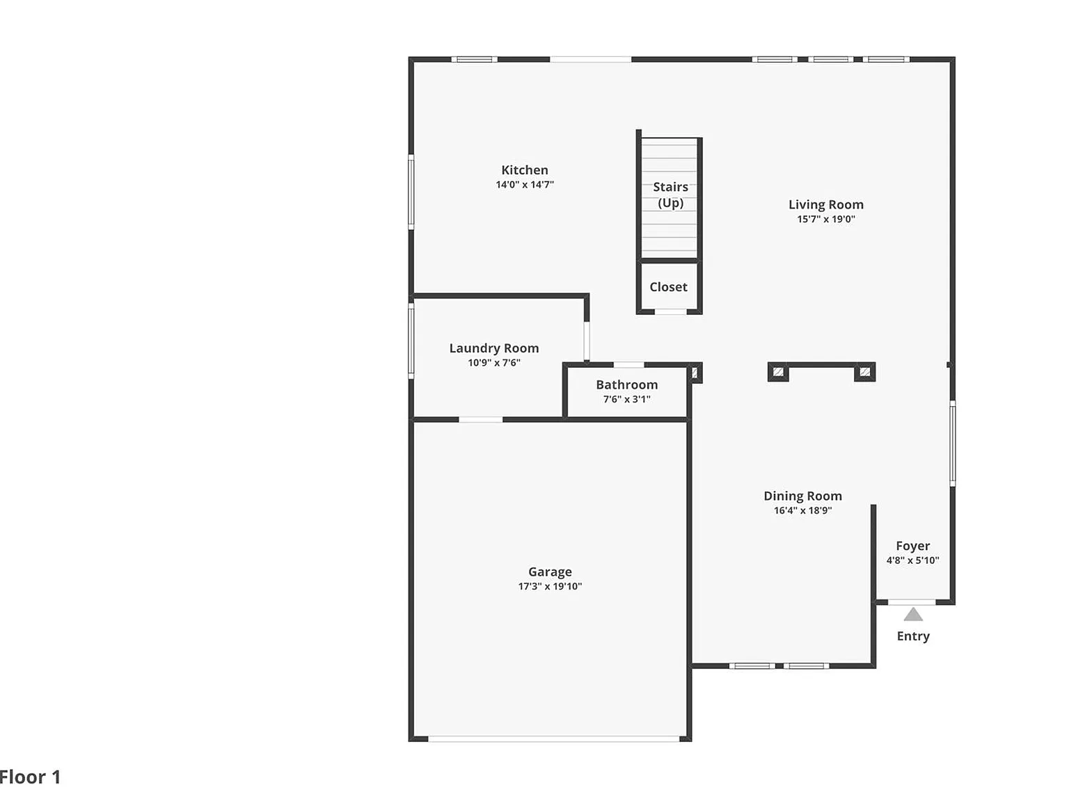 4 bed, 2.5 bath, 2593 sqft, $2,000 — Photo 2
