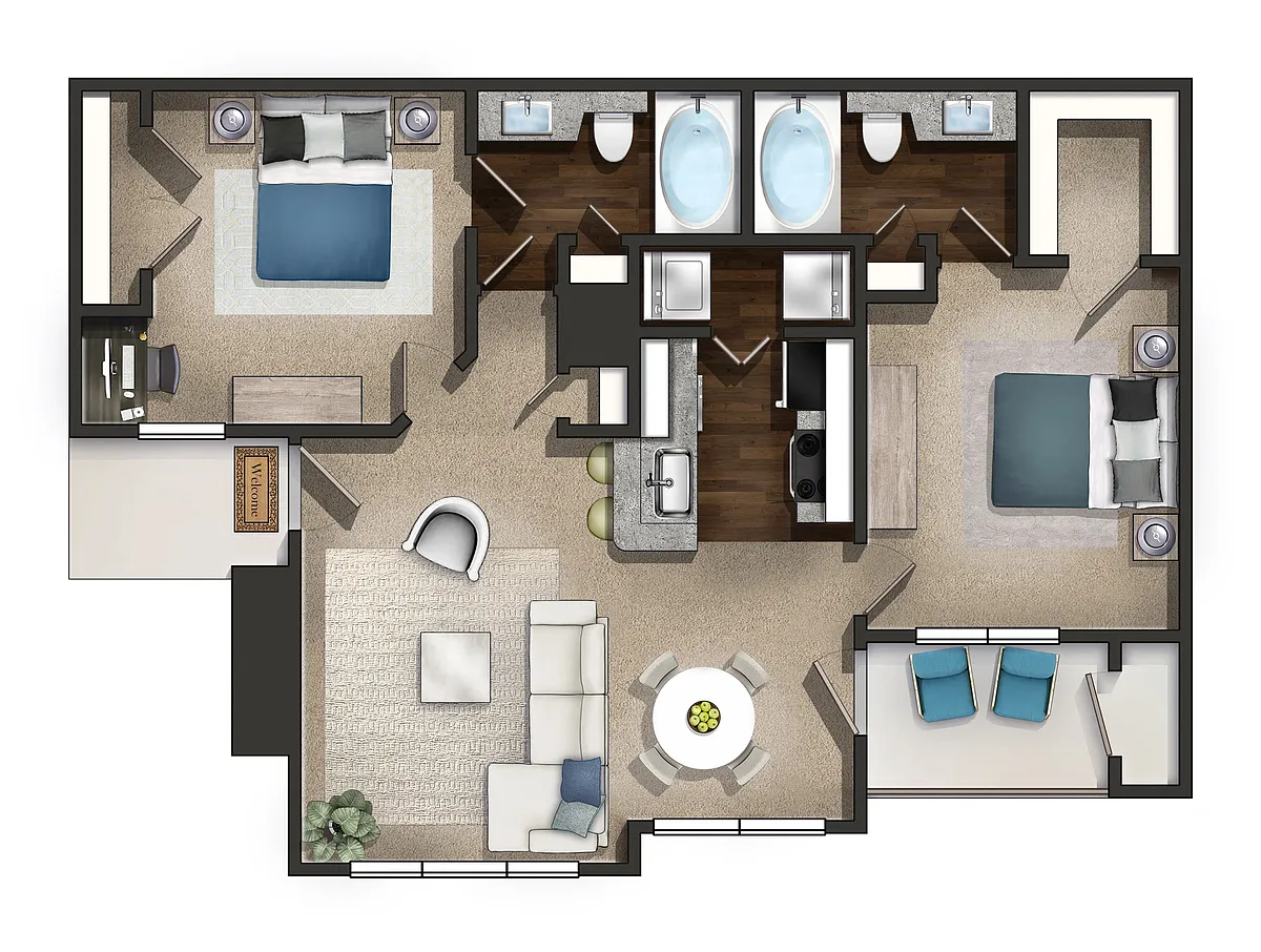 Floor plan Kingsley